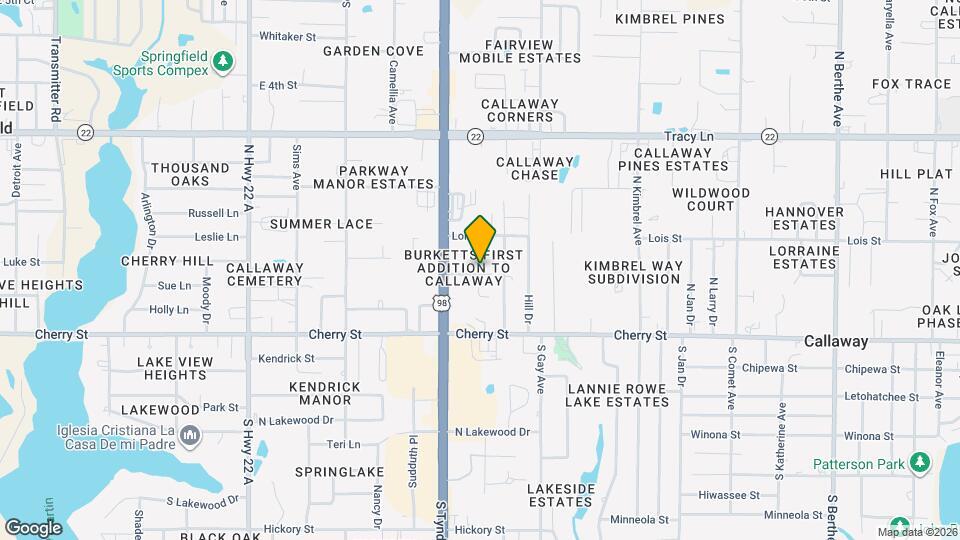 5701 Lilly St Map and Location Details