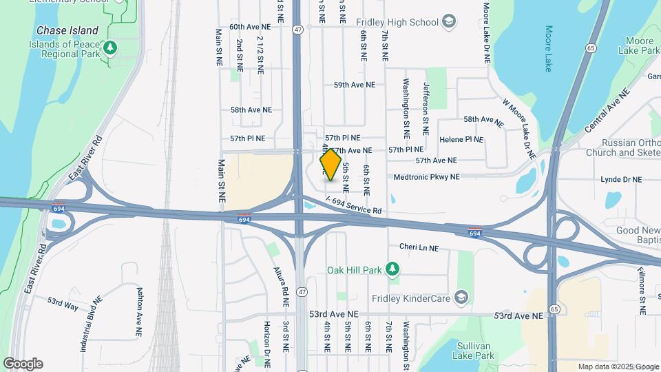 5601-5607 4th St NE Map and Location Details