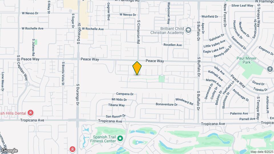 8223 Buffalo Ranch Ave Map and Location Details