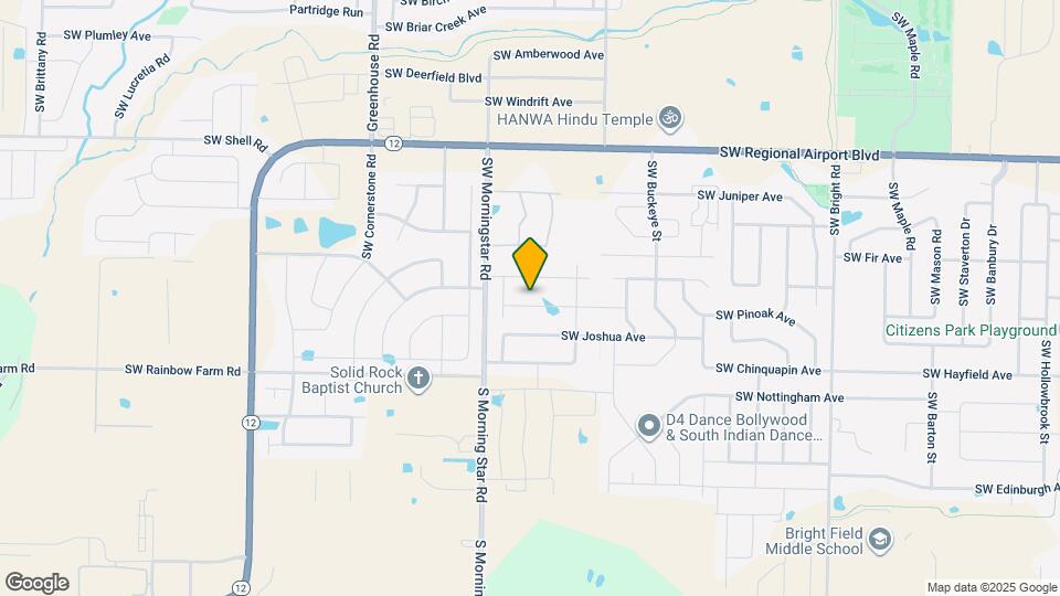 3200 SW Hazelnut Ave Mapa y Detalles de la Ubicación