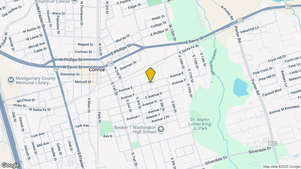 211 S 5th St Map and Location Details