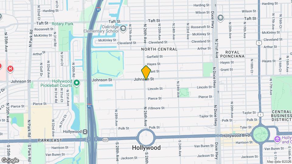 825 N 26th Ave Map and Location Details