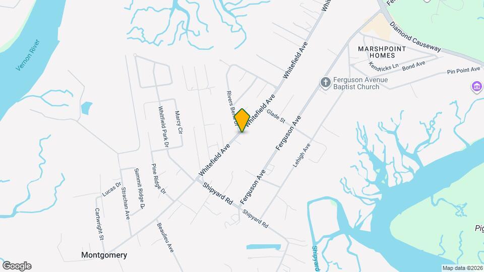 9814 Whitefield Ave Map and Location Details