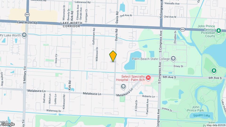 4429 Davis Rd Mapa y Detalles de la Ubicación