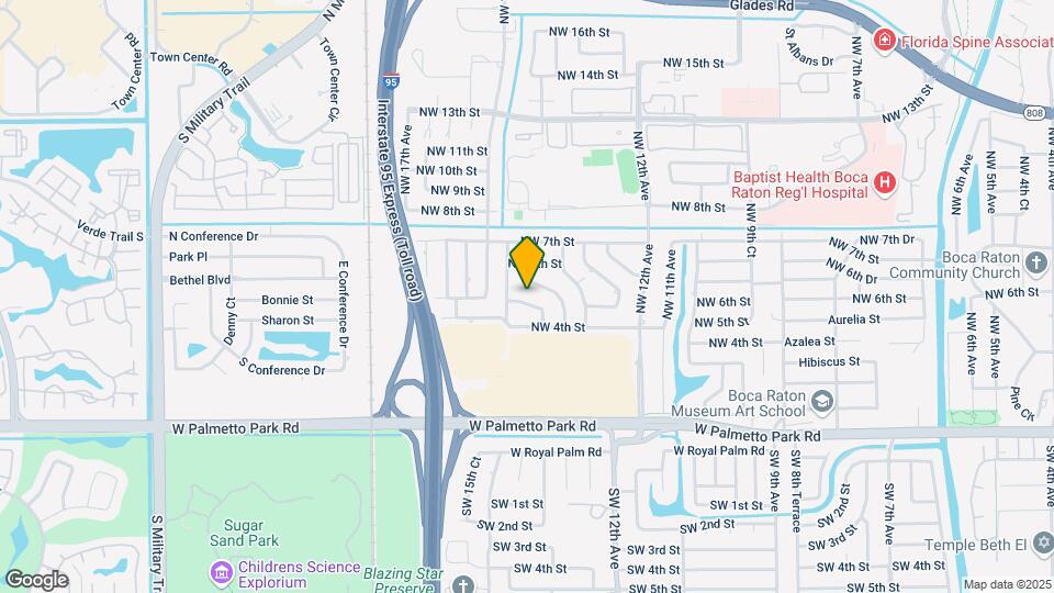 1357 NW 14th Ct Map and Location Details