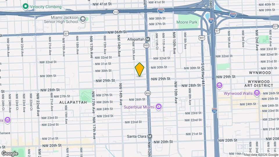 1263 NW 29th St Map and Location Details