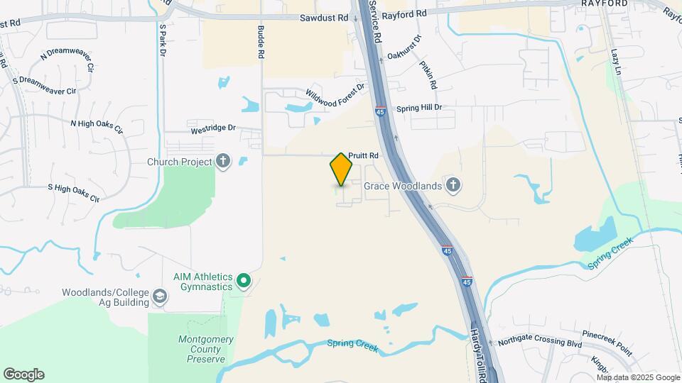 Camden Spring Creek Map and Location Details