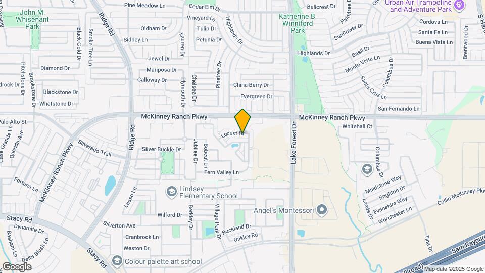 5321 Locust Dr Map and Location Details