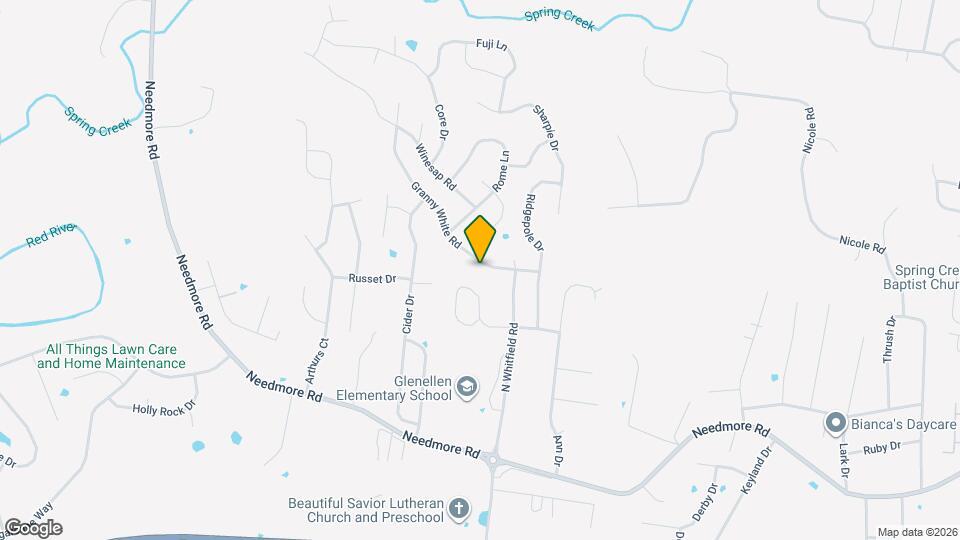 916 Granny White Rd Map and Location Details