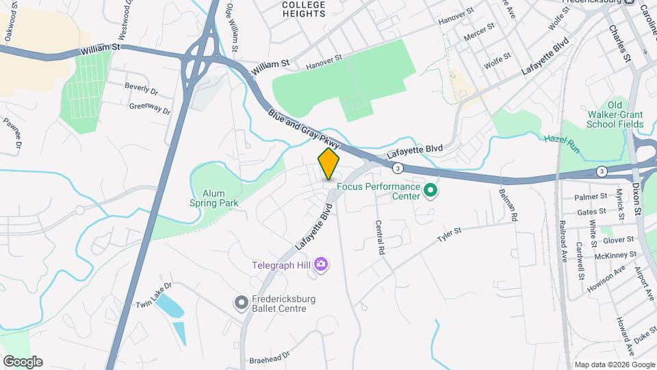 1015 Rampart Dr Map and Location Details