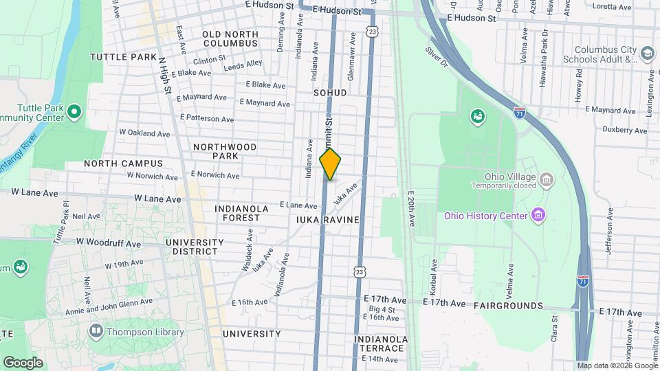 2122 Summit St Mapa y Detalles de la Ubicación