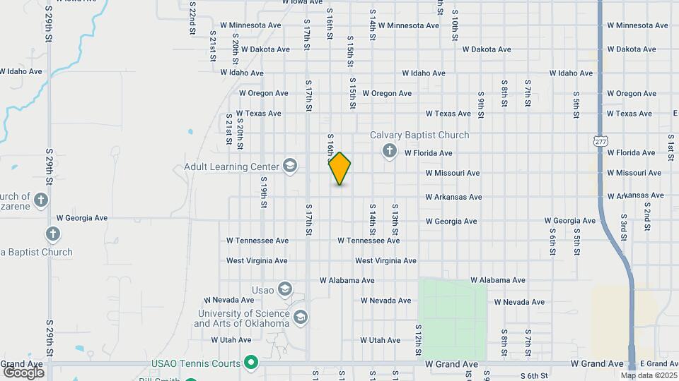 1225 S 16th St Map and Location Details