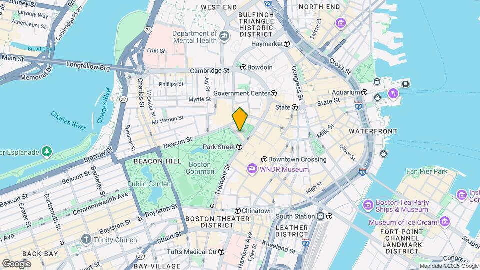 1 Park St, Unit 1 Map and Location Details