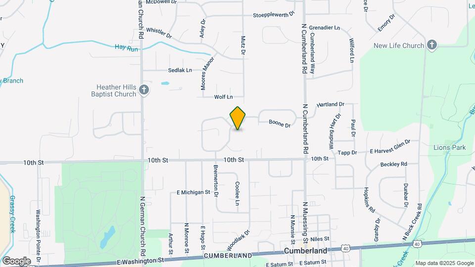 1116 Fontana Ct Map and Location Details