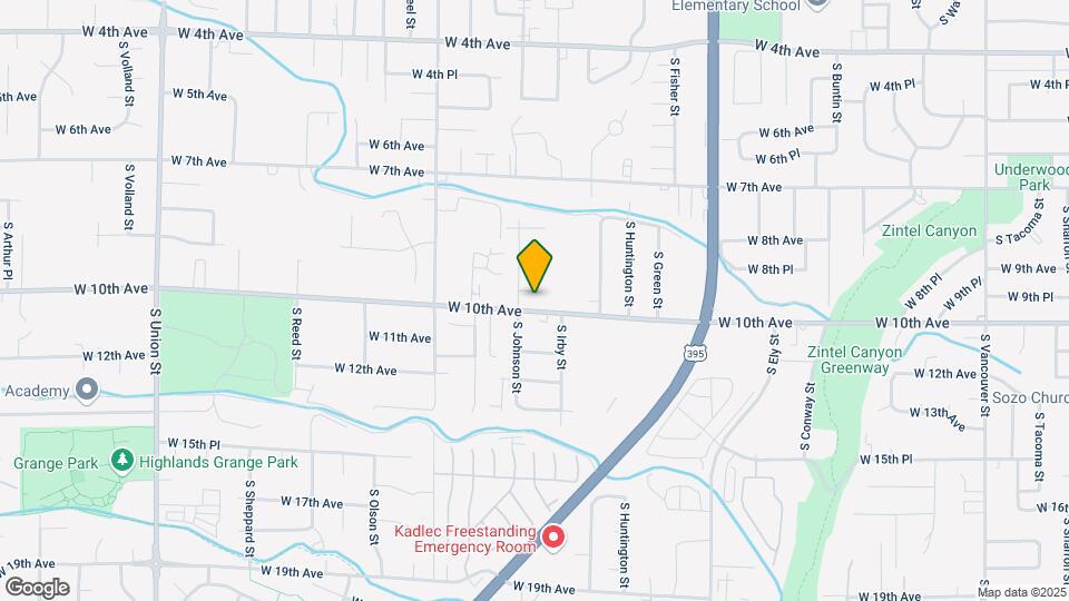 3277 W 9th Ct Map and Location Details
