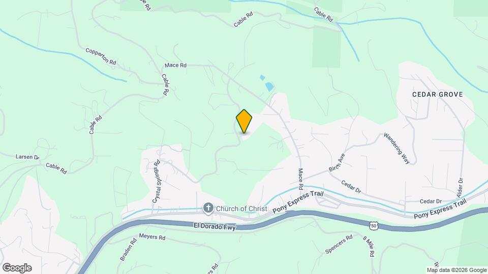 2633 Crystal Springs Rd Map and Location Details