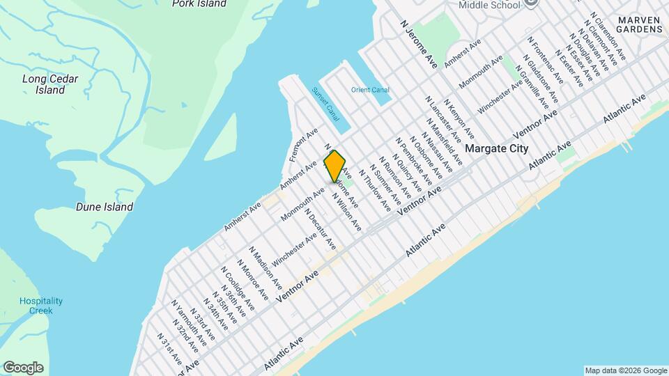 117 N Wilson Ave Map and Location Details