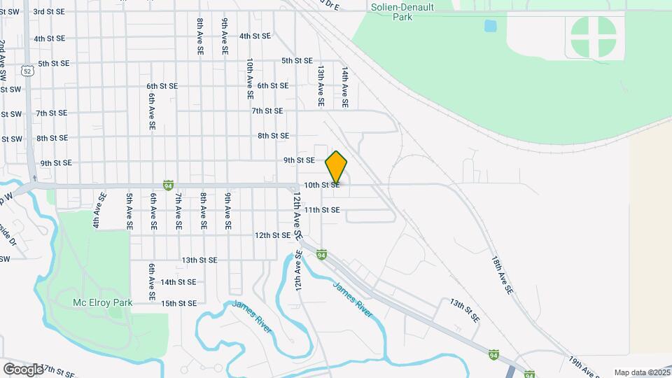 1314 10th St SE Map and Location Details