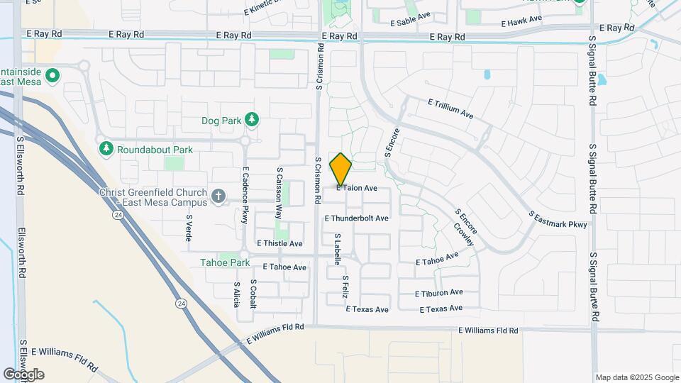 10045 E Talon Ave Map and Location Details