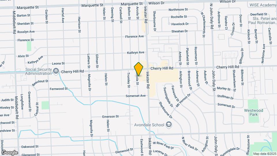 125 Arcola Ave Map and Location Details
