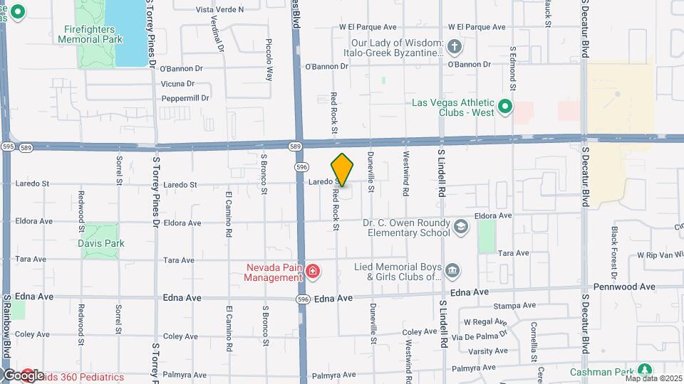 5915 Laredo St Map and Location Details