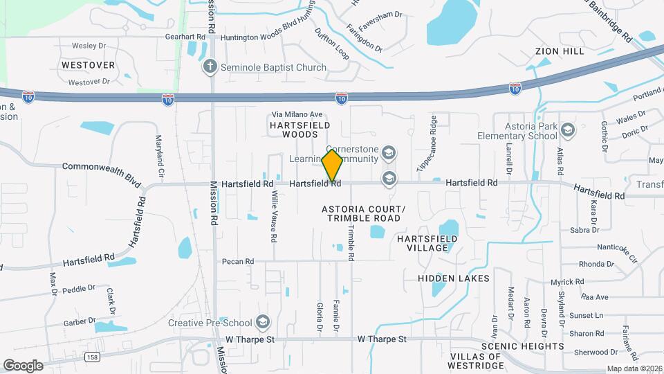 2607 Hartsfield Rd, Unit #A Map and Location Details