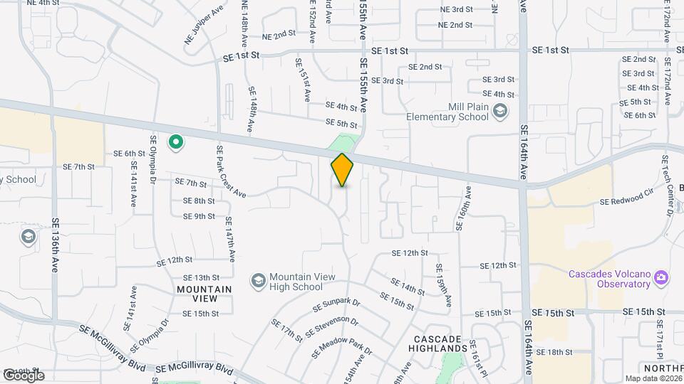 810 SE 153rd Ave Map and Location Details