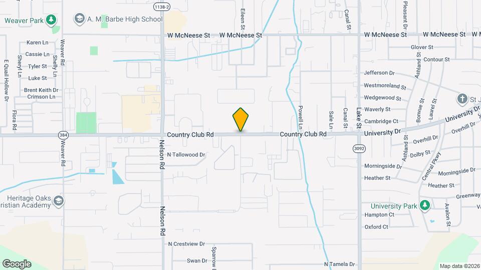 Charlestonian at Lake Charles Mapa y Detalles de la Ubicación