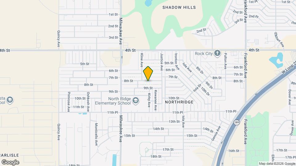 6219 8th St Map and Location Details