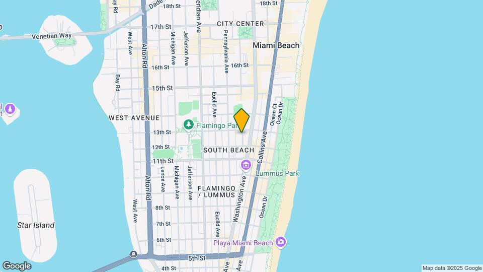 1250 Drexel Ave Mapa y Detalles de la Ubicación