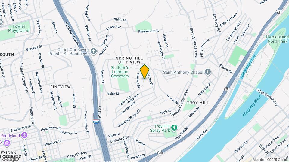 1708 Leister St Map and Location Details