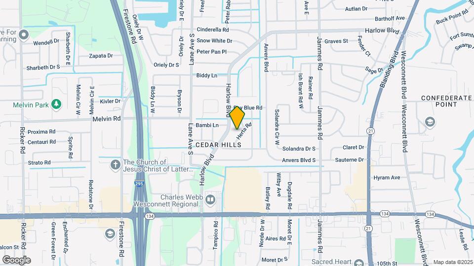 4704 Herta Rd Map and Location Details