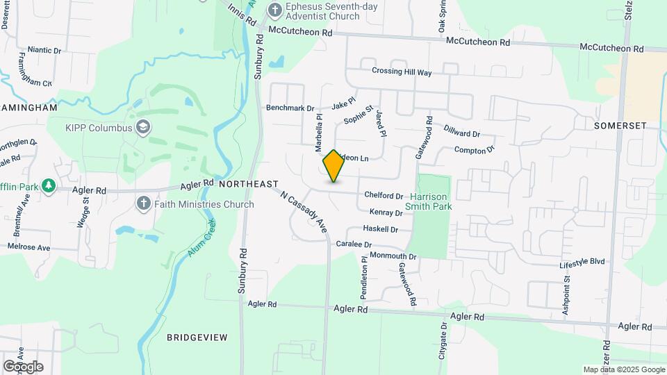 3096 Chelford Dr Map and Location Details