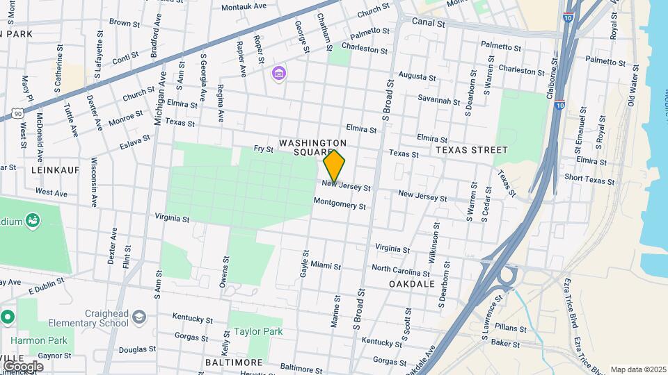 963 New Jersey St Map and Location Details