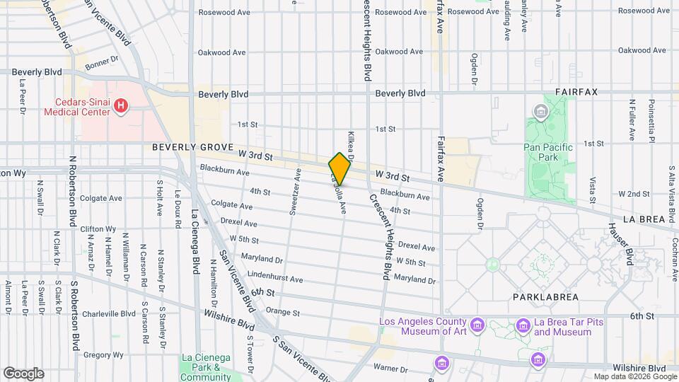 356 S La Jolla Ave, Unit 356 Map and Location Details