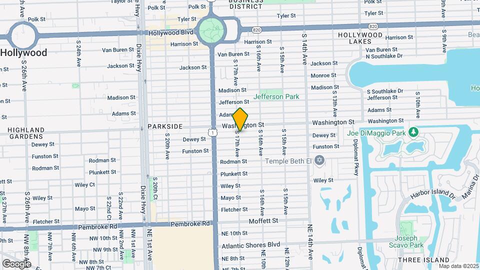 1015 S 17th Ave Mapa y Detalles de la Ubicación