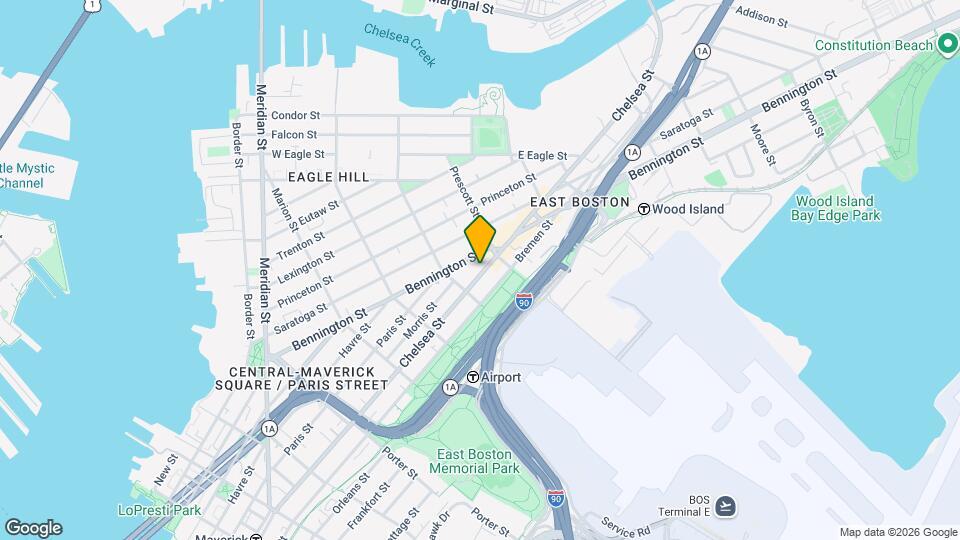 336 Chelsea St Map and Location Details