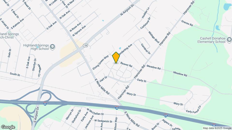 307 Cedarwood Rd Map and Location Details