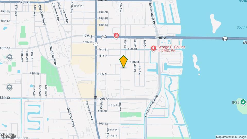 1441 5th Ct Mapa y Detalles de la Ubicación