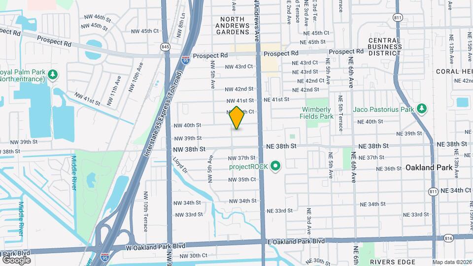 217 NW 39th St Map and Location Details