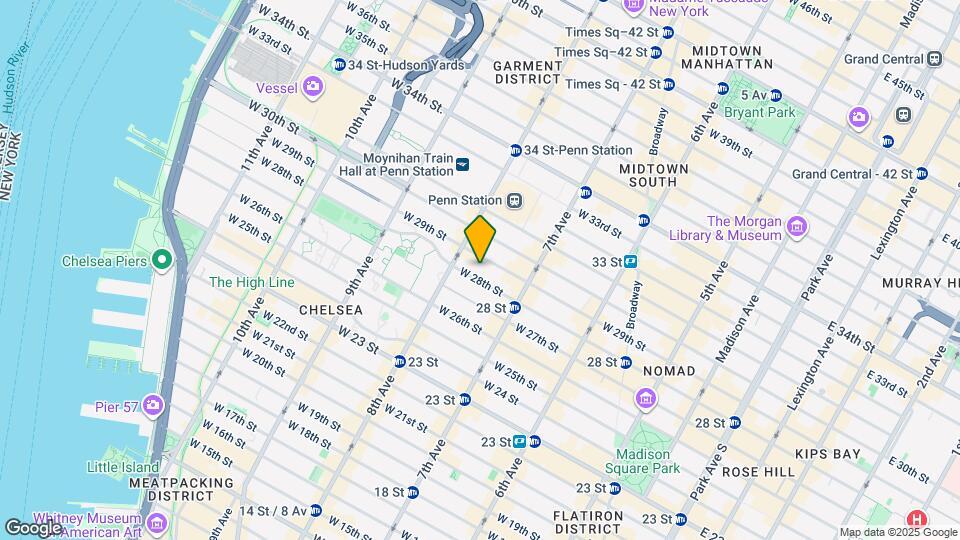241 W 28th St Map and Location Details