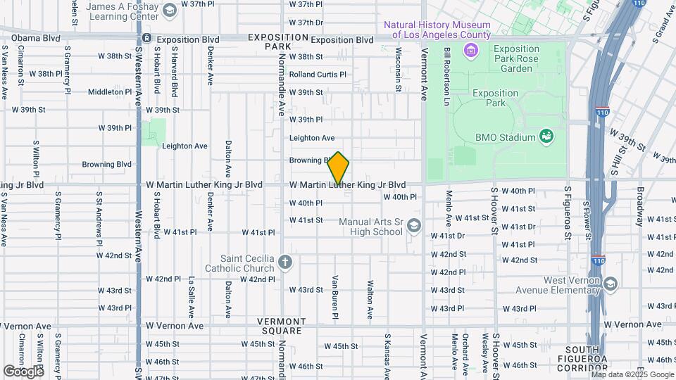 1222 W Martin Luther King Jr Blvd, Unit 3-4 Map and Location Details