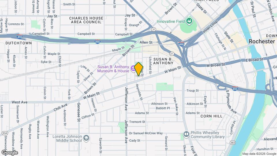 540-544-544 W Main St Mapa y Detalles de la Ubicación