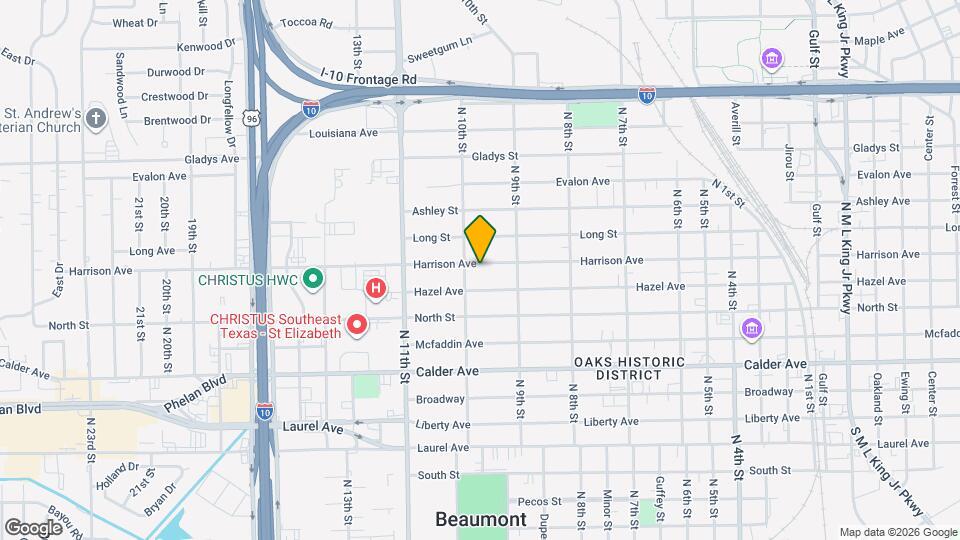 2565 Harrison Ave Map and Location Details