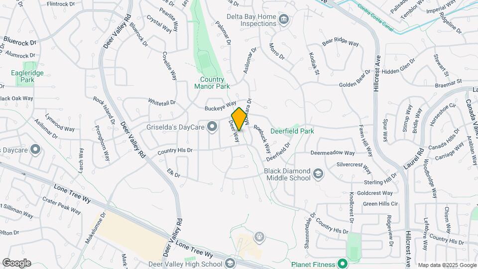 4527 Deer Way Map and Location Details