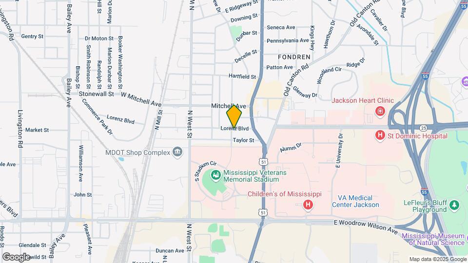 505 Lorenz Blvd Map and Location Details