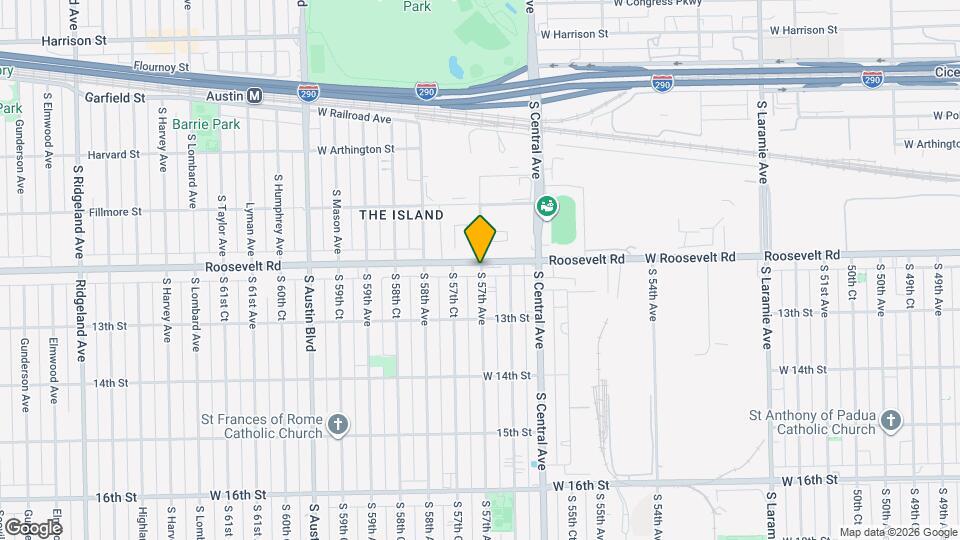 1208 S 57th Ave Mapa y Detalles de la Ubicación