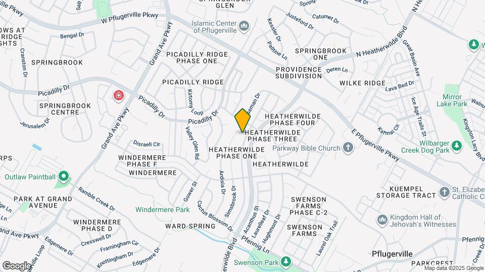 17302 Dashwood Creek Dr Map and Location Details