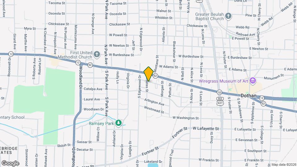 203 Moates St Map and Location Details