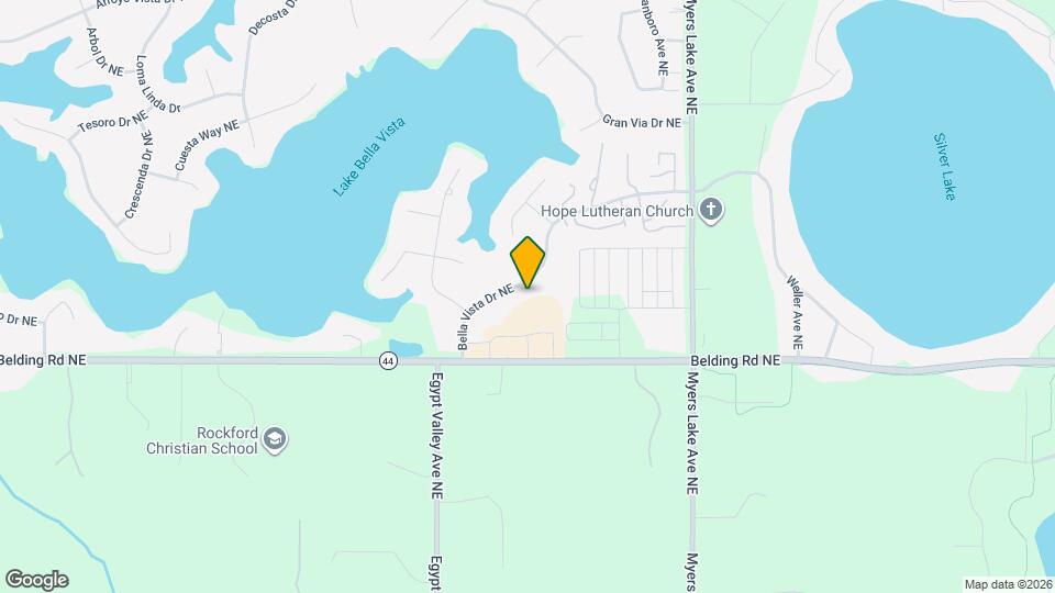 6514 Bella Vista Dr NE, Unit D Map and Location Details